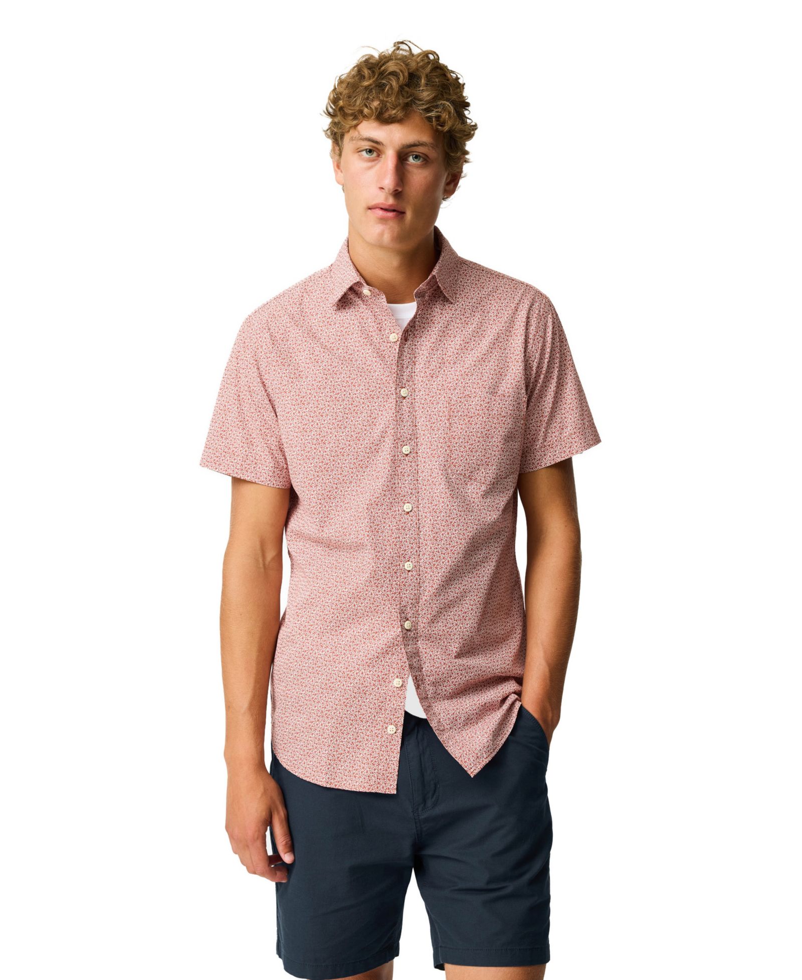 Мужская хлопковая рубашка Rodd & Gunn Slim Fit Collingwood