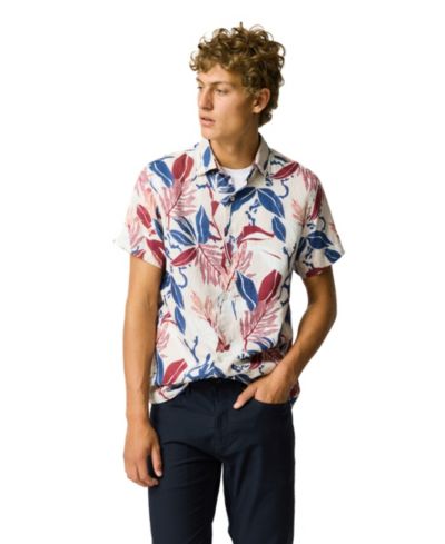 Мужская рубашка Rodd & Gunn Slim Fit Saltwater Linen