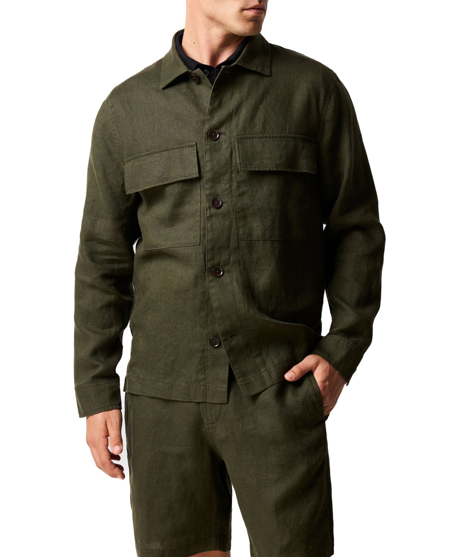Rodd & Gunn Men's West Island Pure Linen Shirt