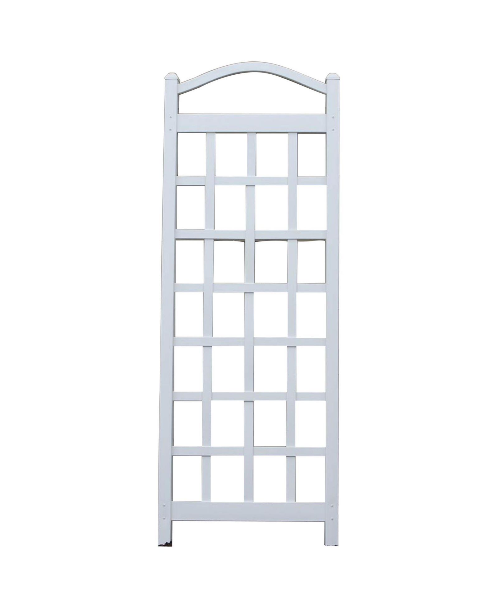 Решетка для сада Dura-Trel Cambridge 28 x 75 Inch PVC Vinyl Outdoor Patio, White