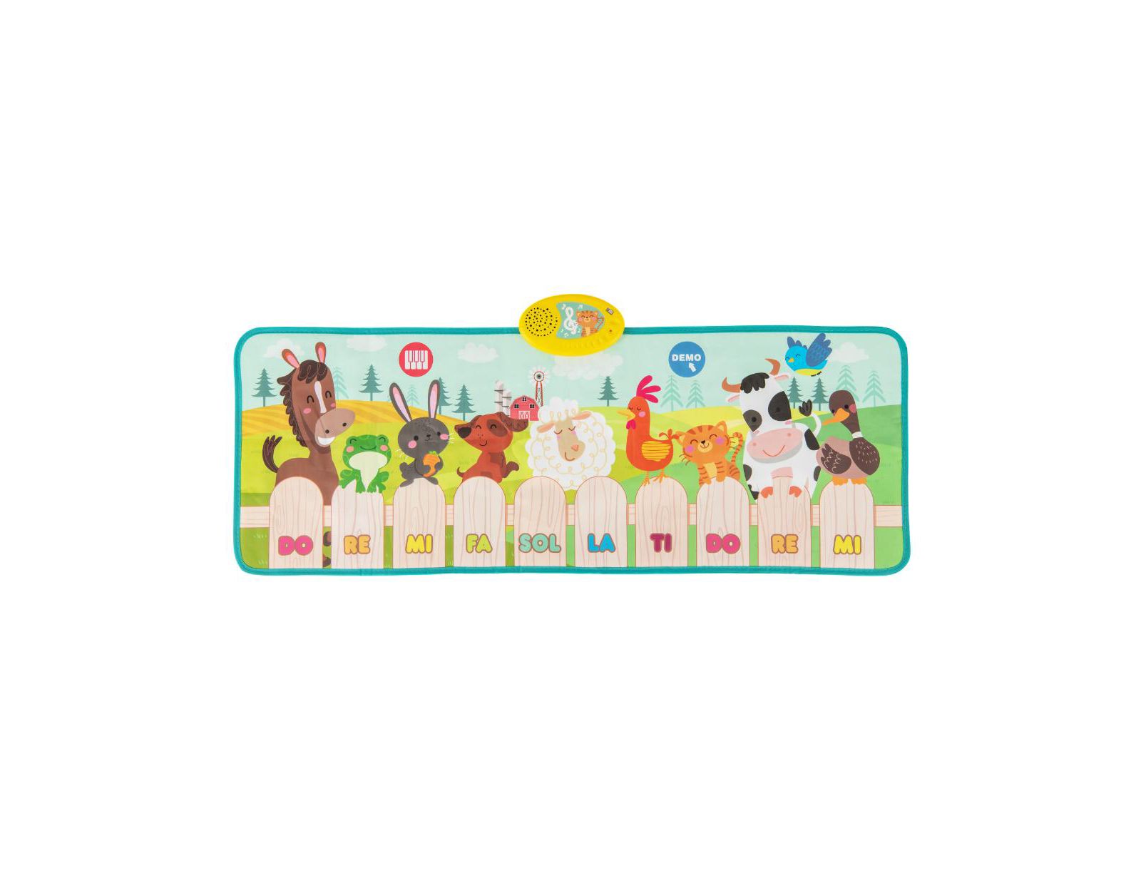 Slickblue Interactive Animal Farm Piano Mat, Ages 3+