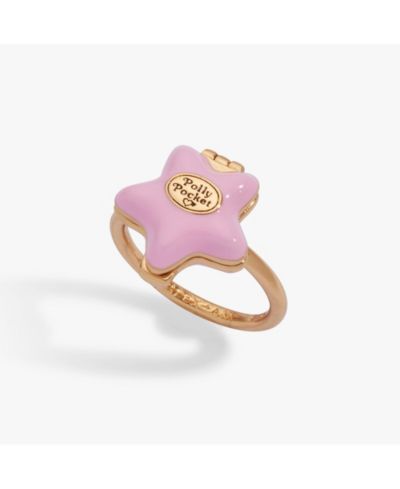 Кольцо-локет Alex and Ani Polly Pocket