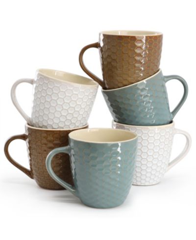 Кружки Elama Honeycomb, Set of 6