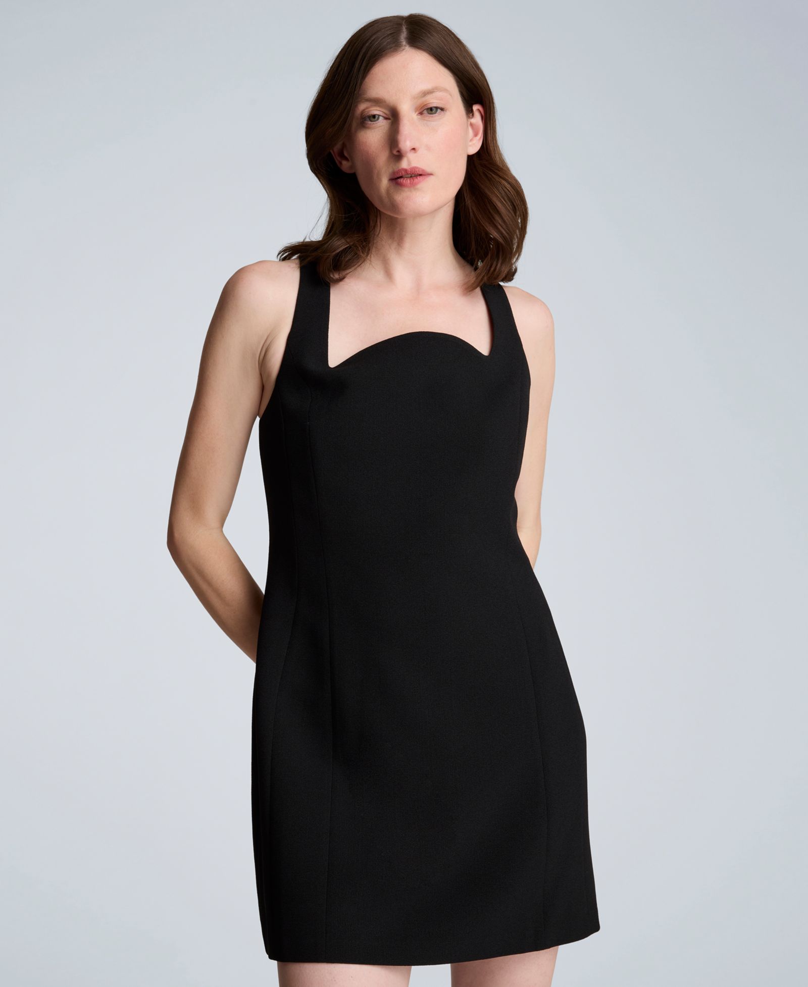 Kenneth Cole Women's Square Neck Short Dress