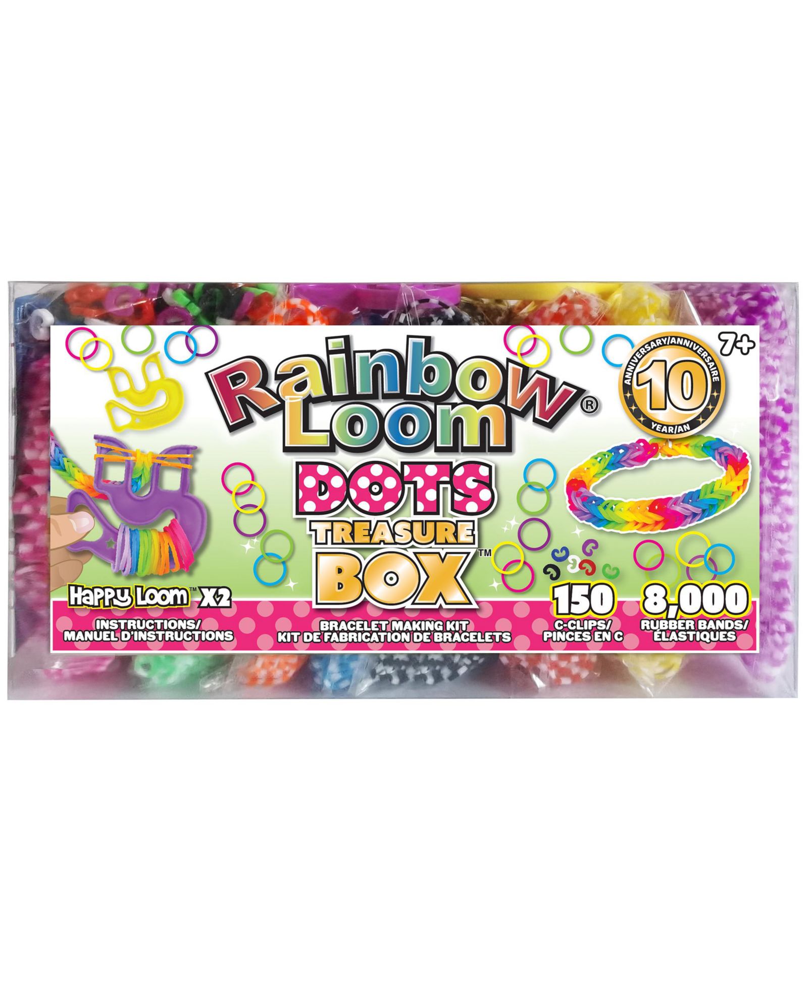 Набор Rainbow Loom: Treasure Box - Dots