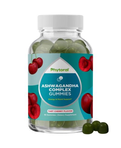 Phytoral жевательные мармеладки с ашвагандой, 60 шт