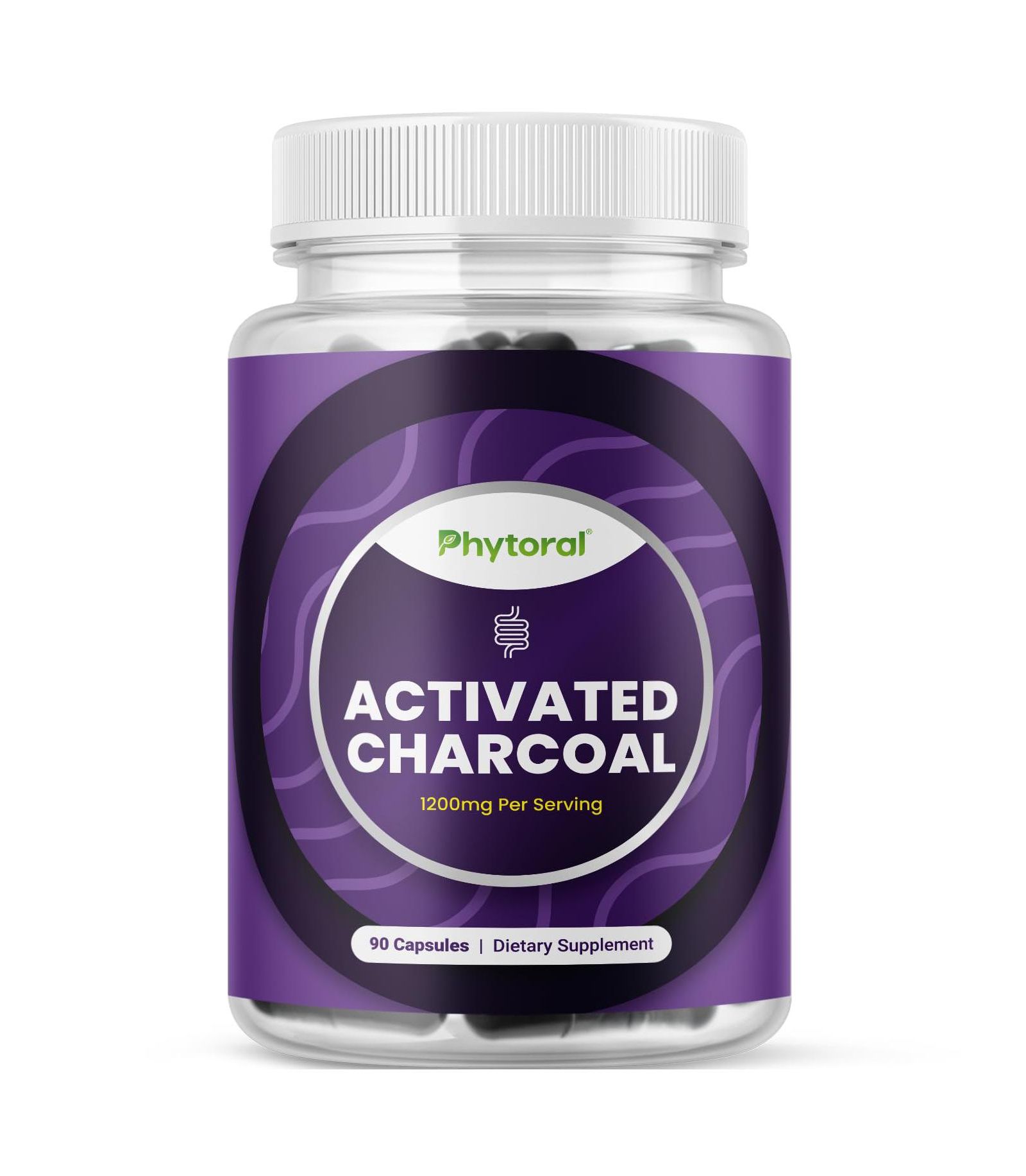 Phytoral Activated Charcoal, 90ct