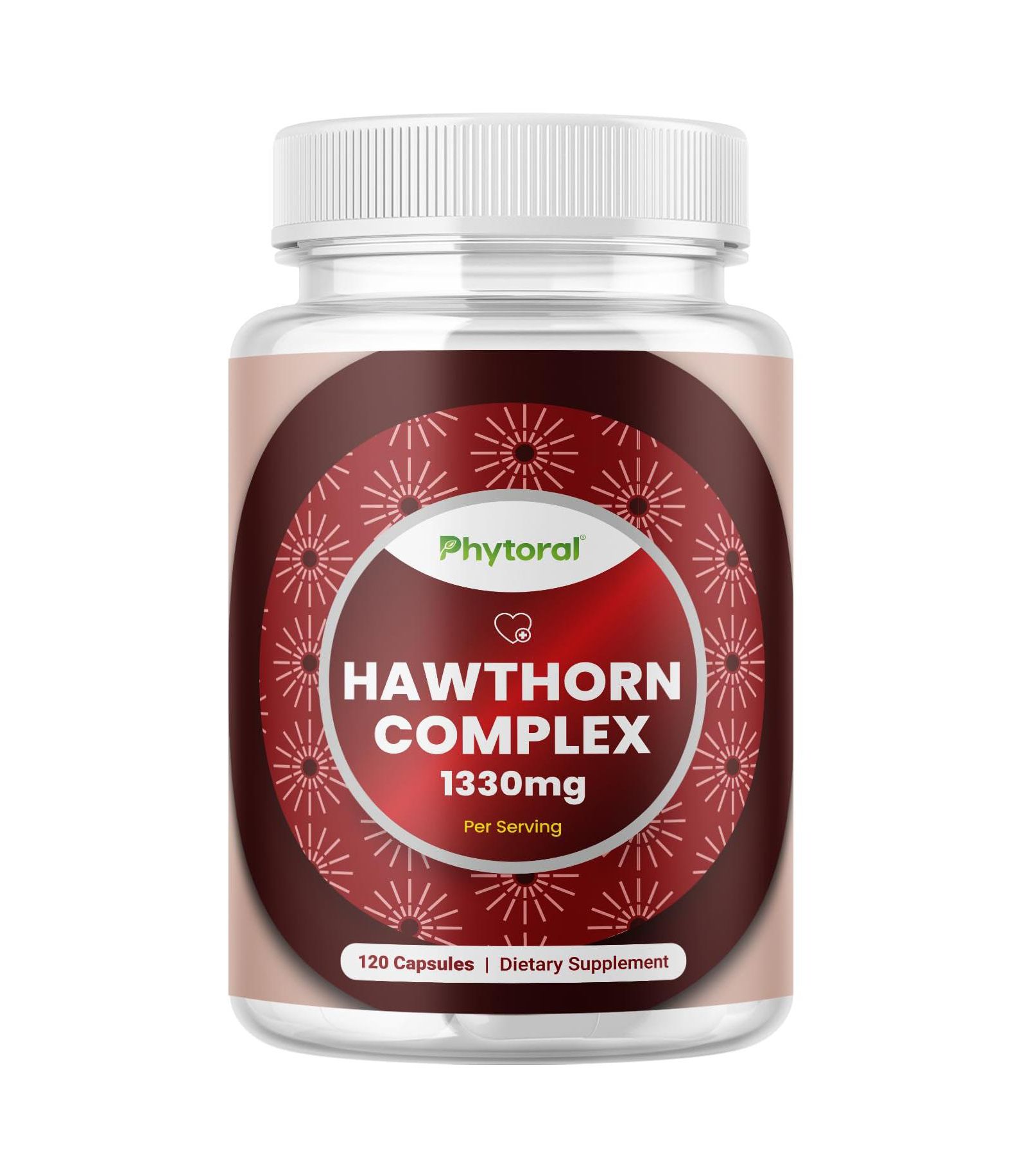 Phytoral PHY Hawthorn Berry, 120 шт
