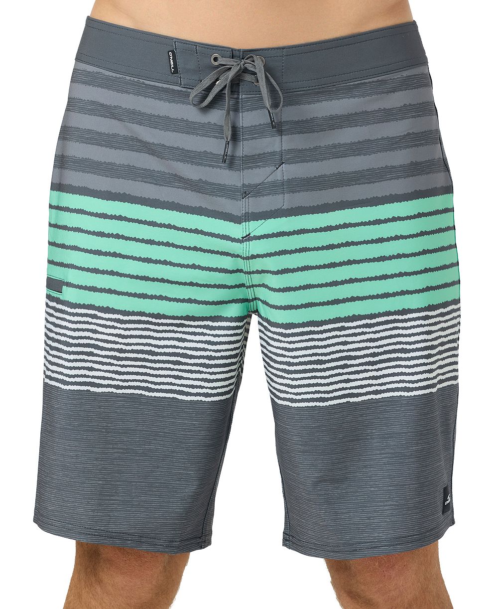 Шорты O'Neill Men's Hyperfreak Heat Striped Swim Board Shorts