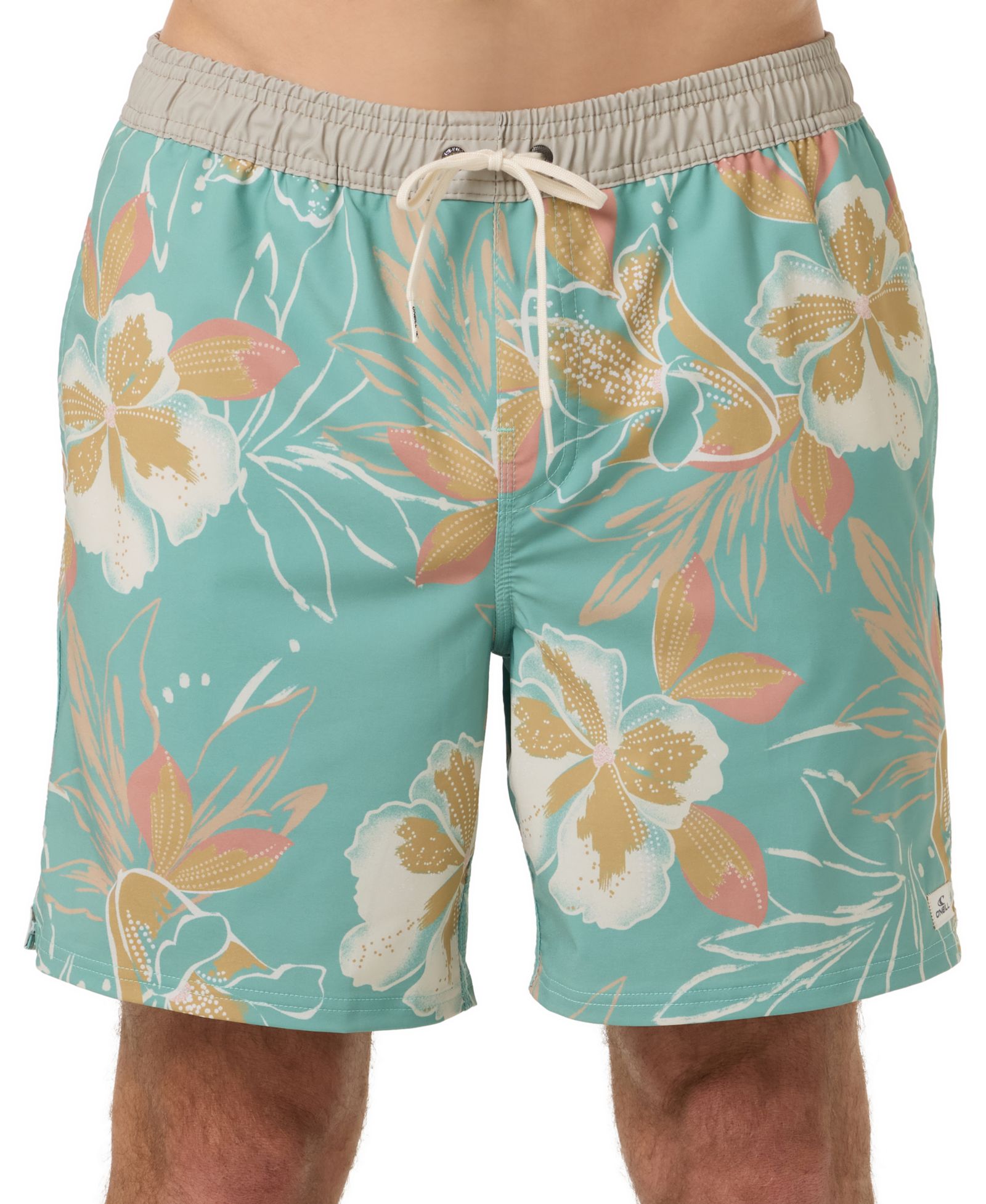 O'Neill Men's Hermosa Print Swim Trunks