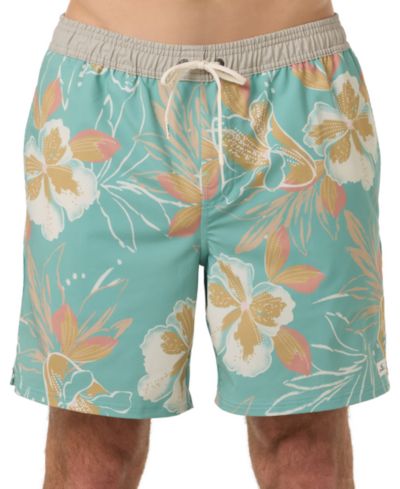 O'Neill Men's Hermosa Print Swim Trunks