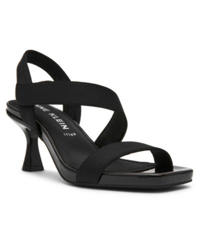 Anne Klein Женские асимметричные сандалии Justin с квадратным носком