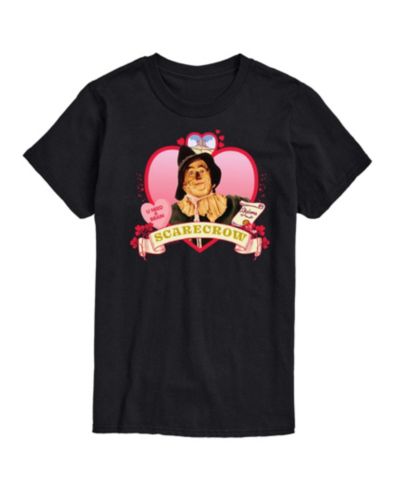 AIRWAVES Men's Wizard of Oz Heart Scarecrow Short-Sleeve Graphic T-Shirt