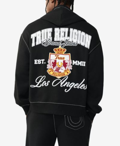 Мужская толстовка на молнии True Religion Men's Long-Sleeve Crest Zip-Up
