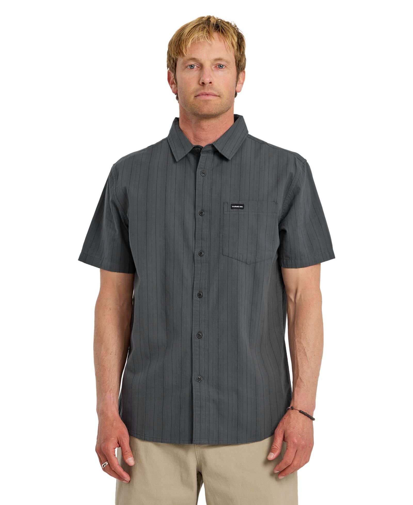 Quiksilver Men's Dobby Stripe Shirt