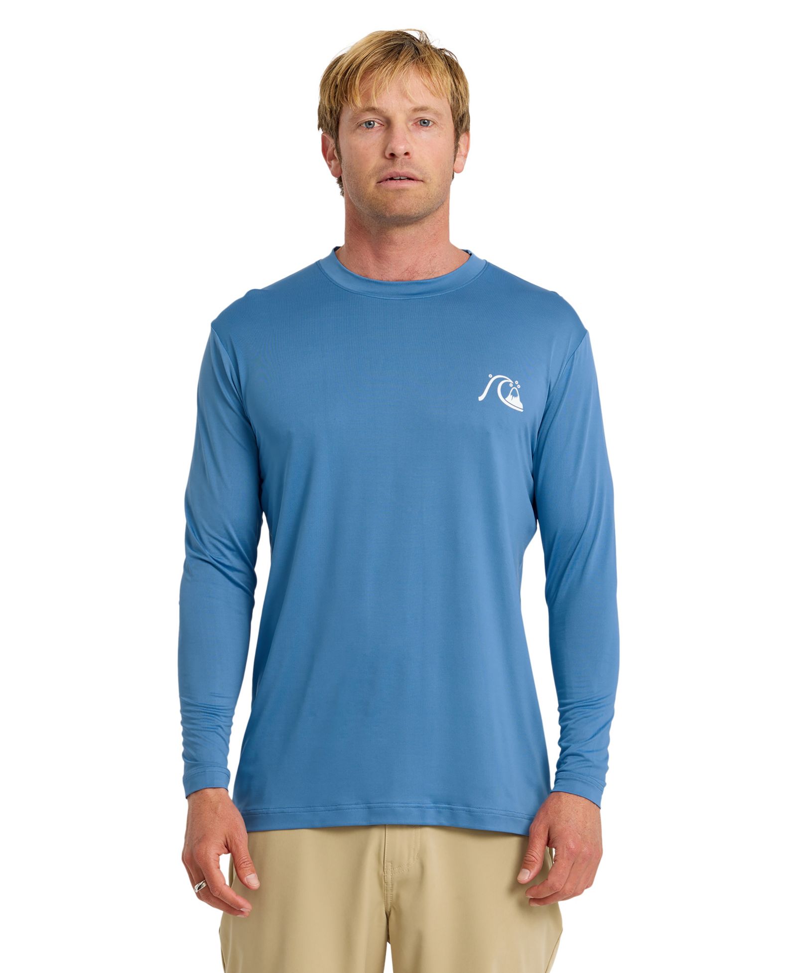 Quiksilver Мужская футболка Quiksilver Logo Surf с длинным рукавом