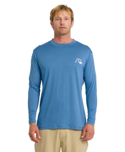 Quiksilver Мужская футболка Quiksilver Logo Surf с длинным рукавом