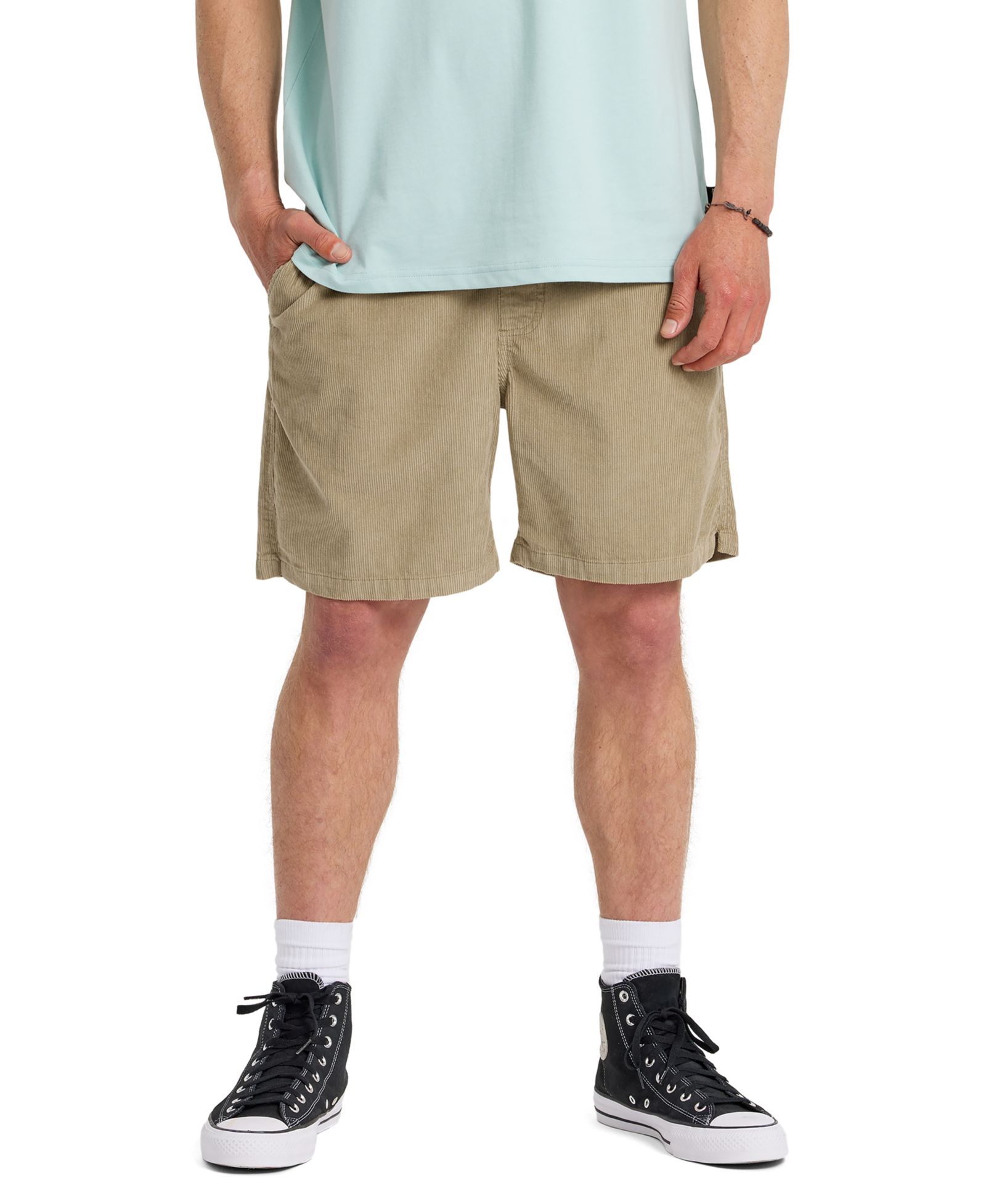 Quiksilver Мужские шорты Taxer Cord, 7" Inseam