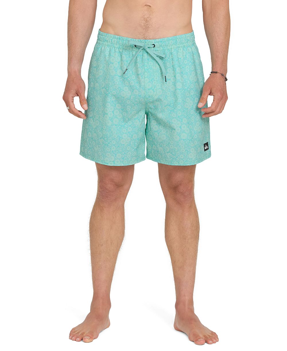 Quiksilver Men's Mix Volley Swim Trunks, 7" Inseam