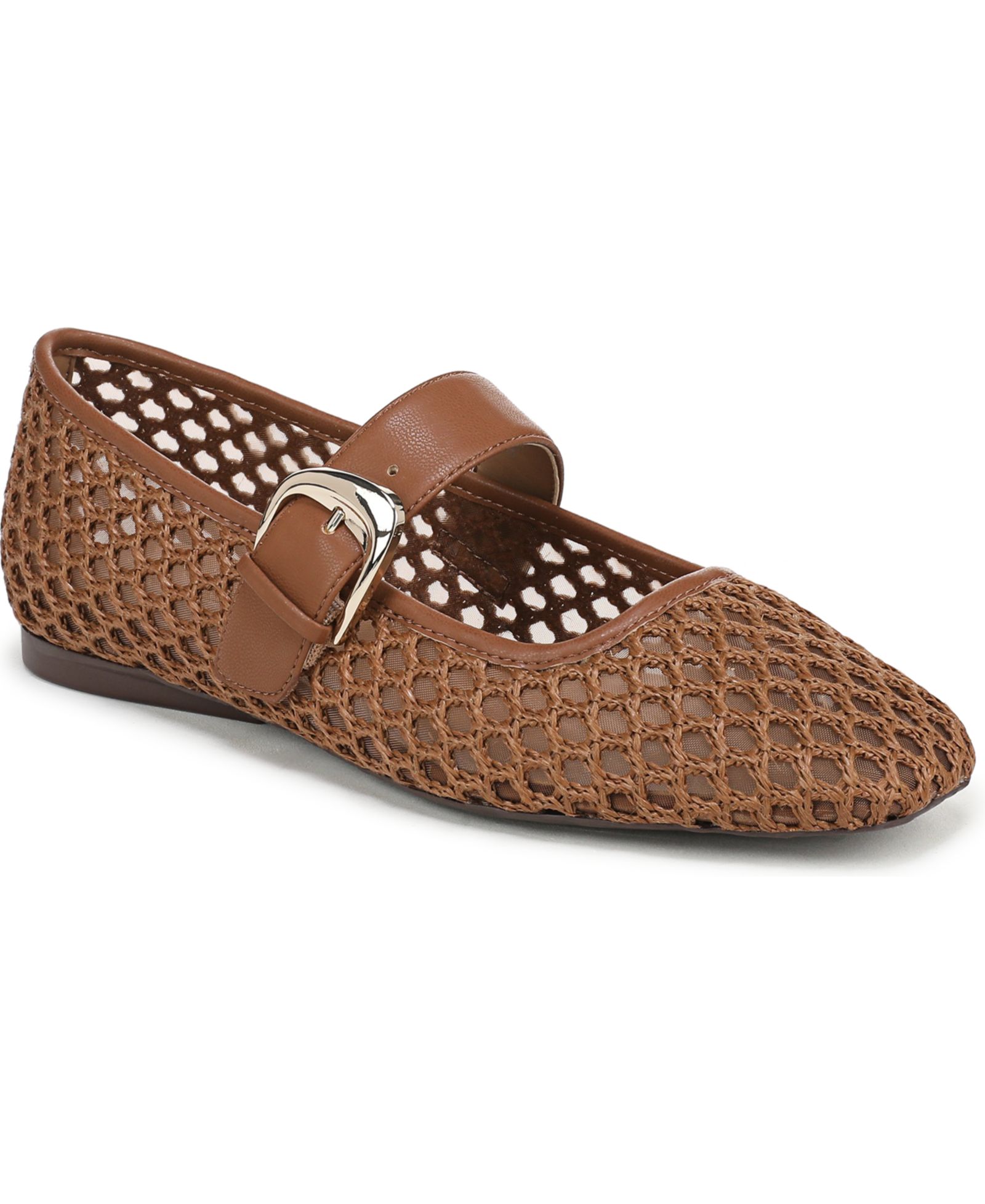 Naturalizer Women's Cosmic 4 Square Toe Mary Jane Ballet Flats