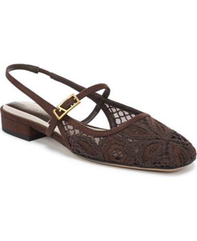 Franco Sarto Women's Destin 4 Round Toe Slingback Flats