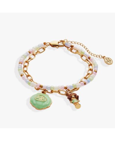 Alex and Ani Polly Pocket 2 Row Charm Bracelet