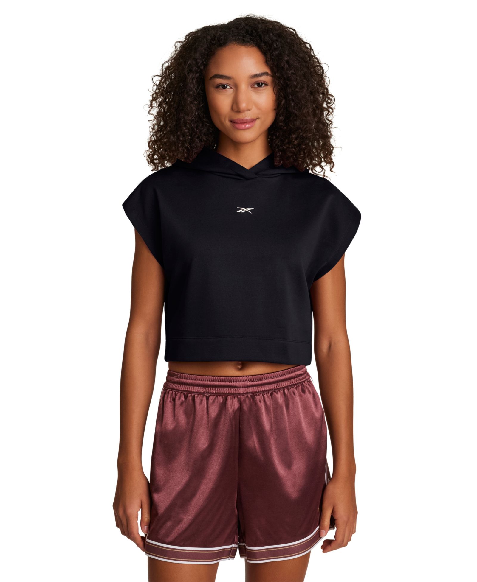 Reebok Women's Basketball Stitch Pull-On Hoodie