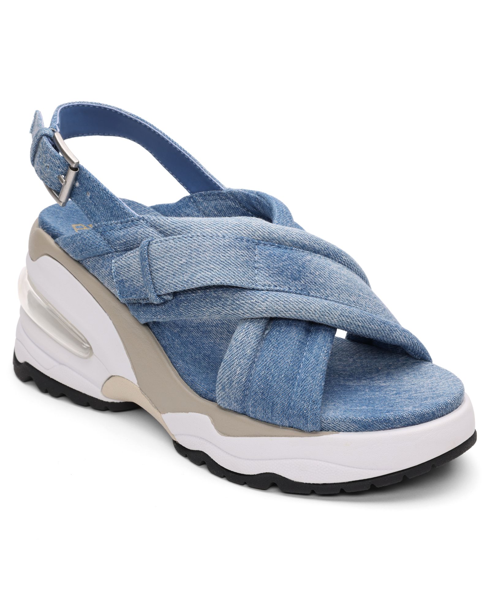 ASH Women's Delia Round Toe Wedge Sandals