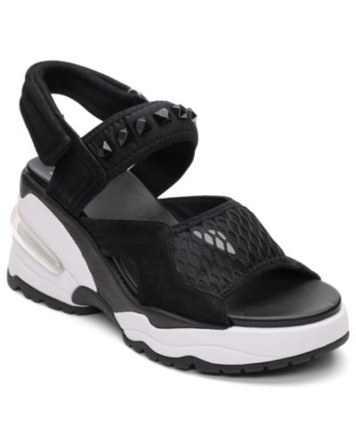 ASH Women's Diva Round Toe Wedge Sandals