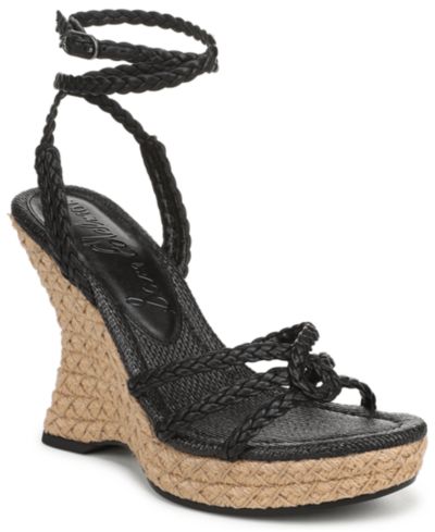Sam Edelman Women's Mindie Strappy Wedge Sandals