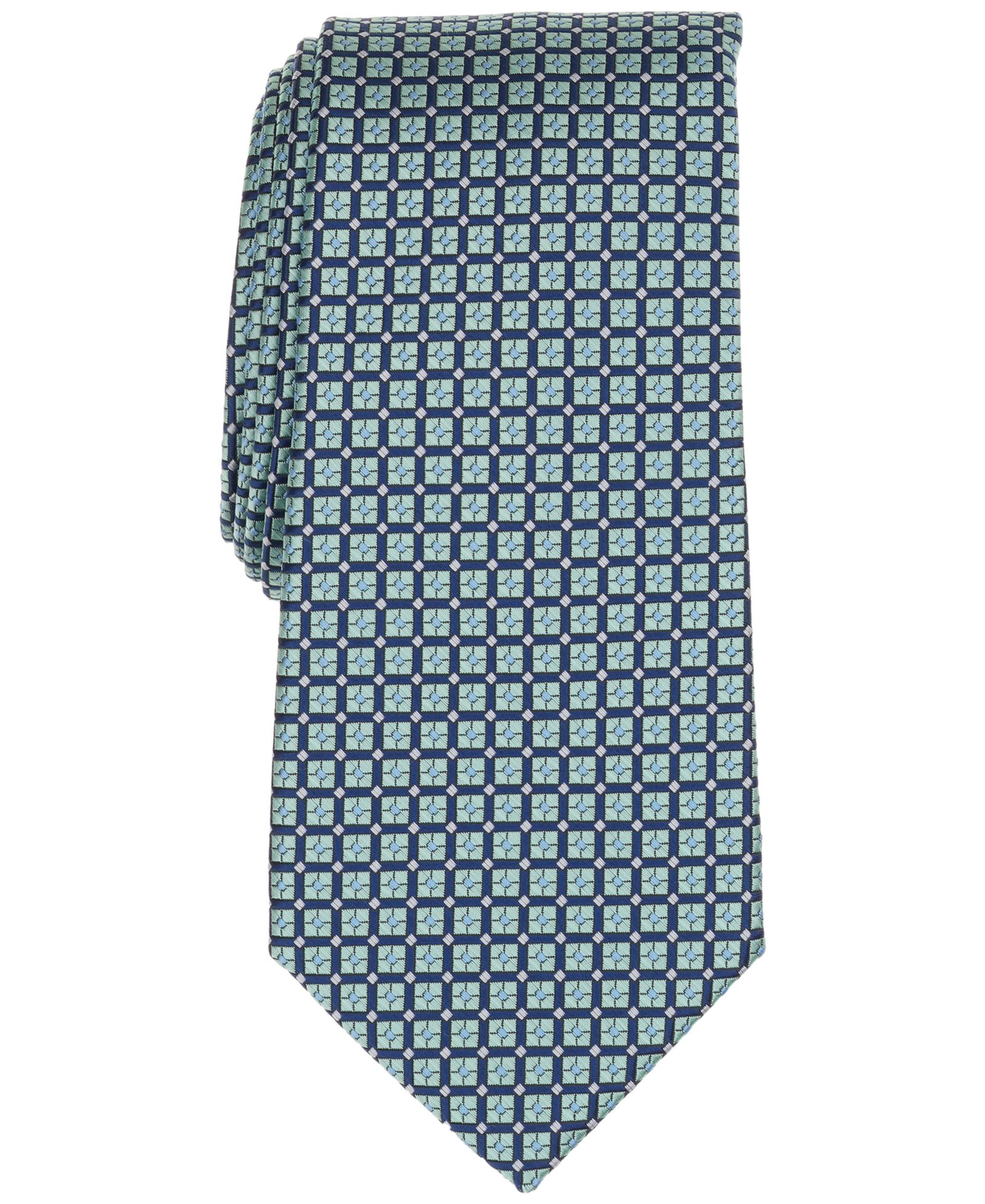 Club Room Мужской галстук Holston Classic Geometric Pattern