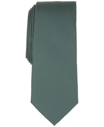 Мужской однотонный приталенный галстук Alfani Modern Slim