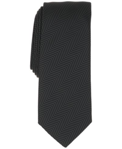 Alfani Мужской галстук с узором Herringbone