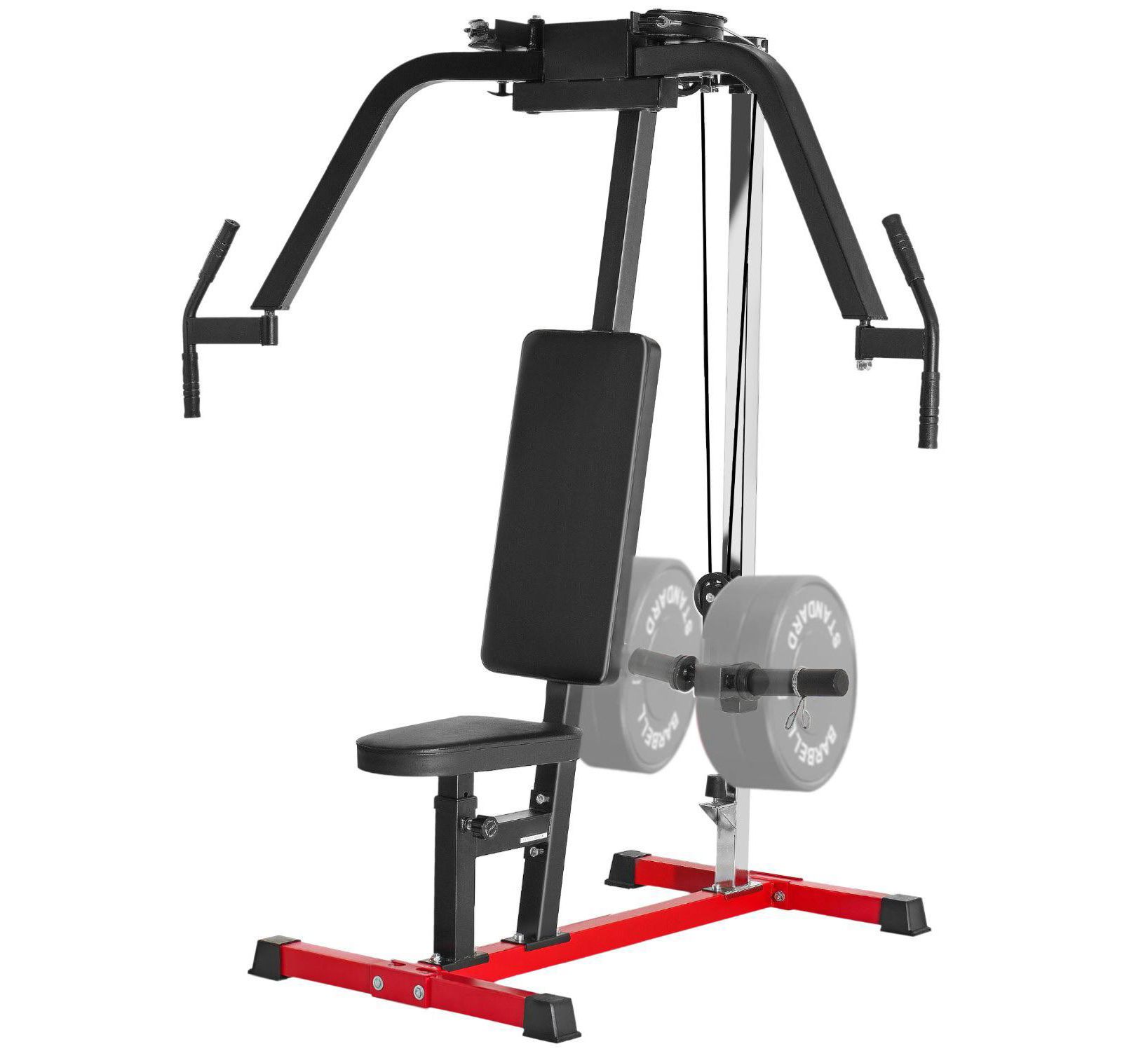 Mecale Adjustable Chest Fly and Reverse Delt Machine with 450 lb Capacity