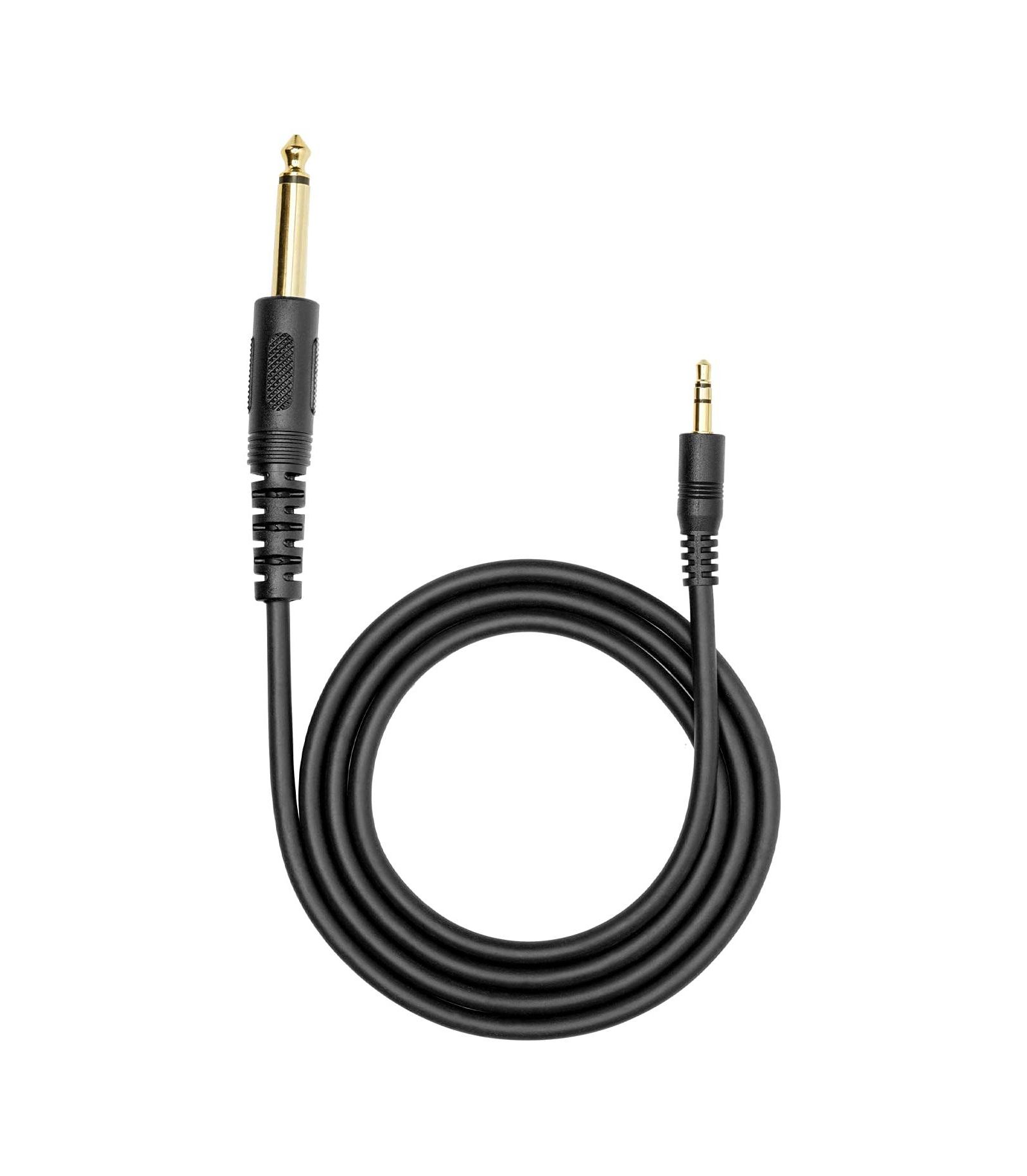 Аудиокабель Movo WGA-1 6.35mm Guitar Cord to 3.5mm Extension TRS Male to Male
