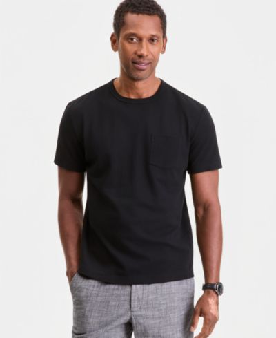 Club Room Men's Short-Sleeve Pique T-Shirt, Macy's Exclusive