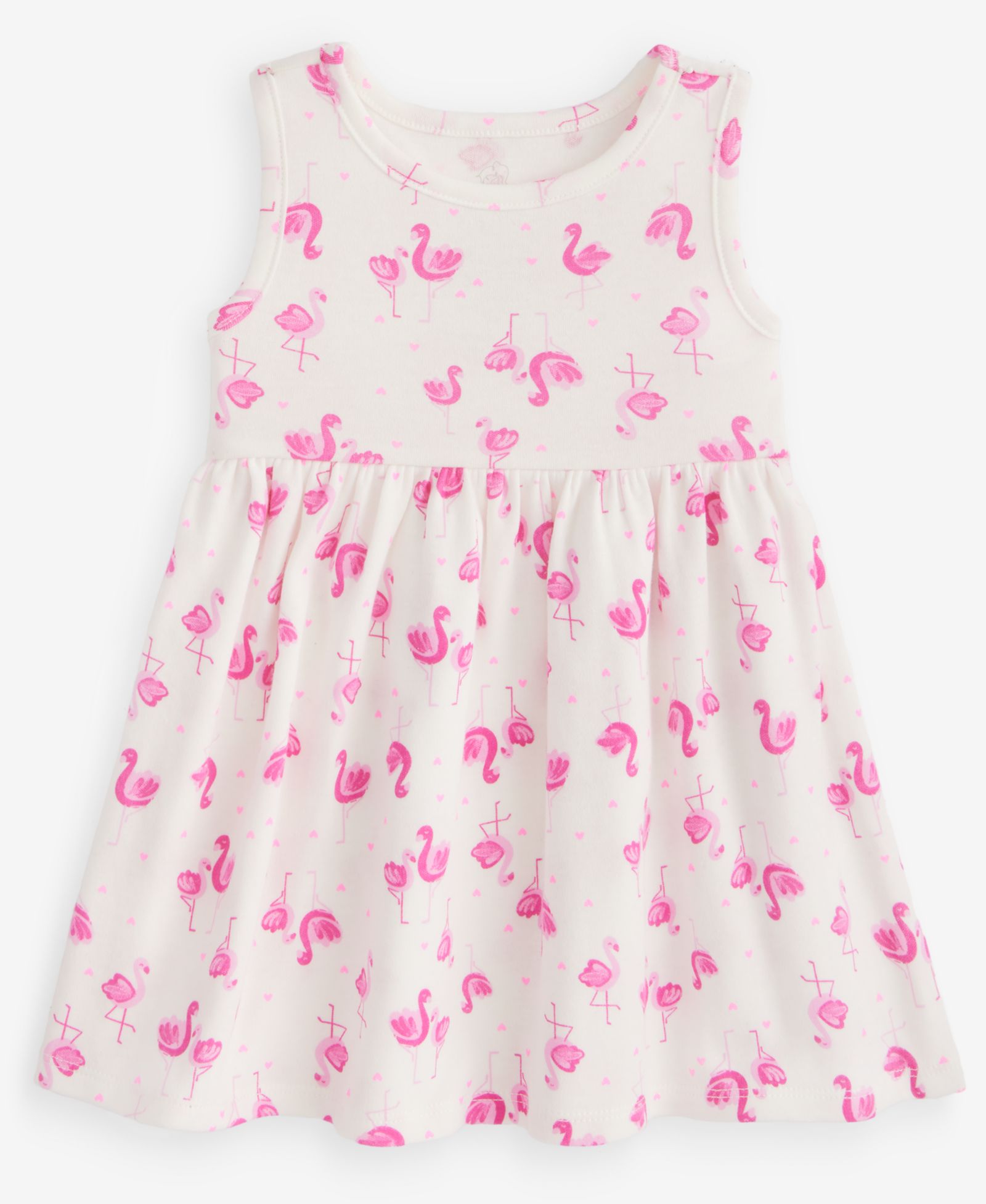 Детское платье First Impressions Flamingo-Print, 0M-24M
