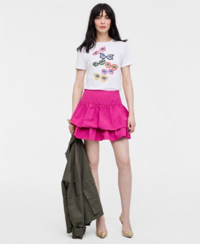 Women's Flared Mini Skort, Macy's Exclusive- Molly Rogers Capsule Collection