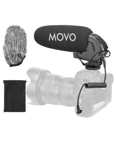 Микрофон-пушка Movo VXR3031 Supercardioid On-Camera Shotgun Mic