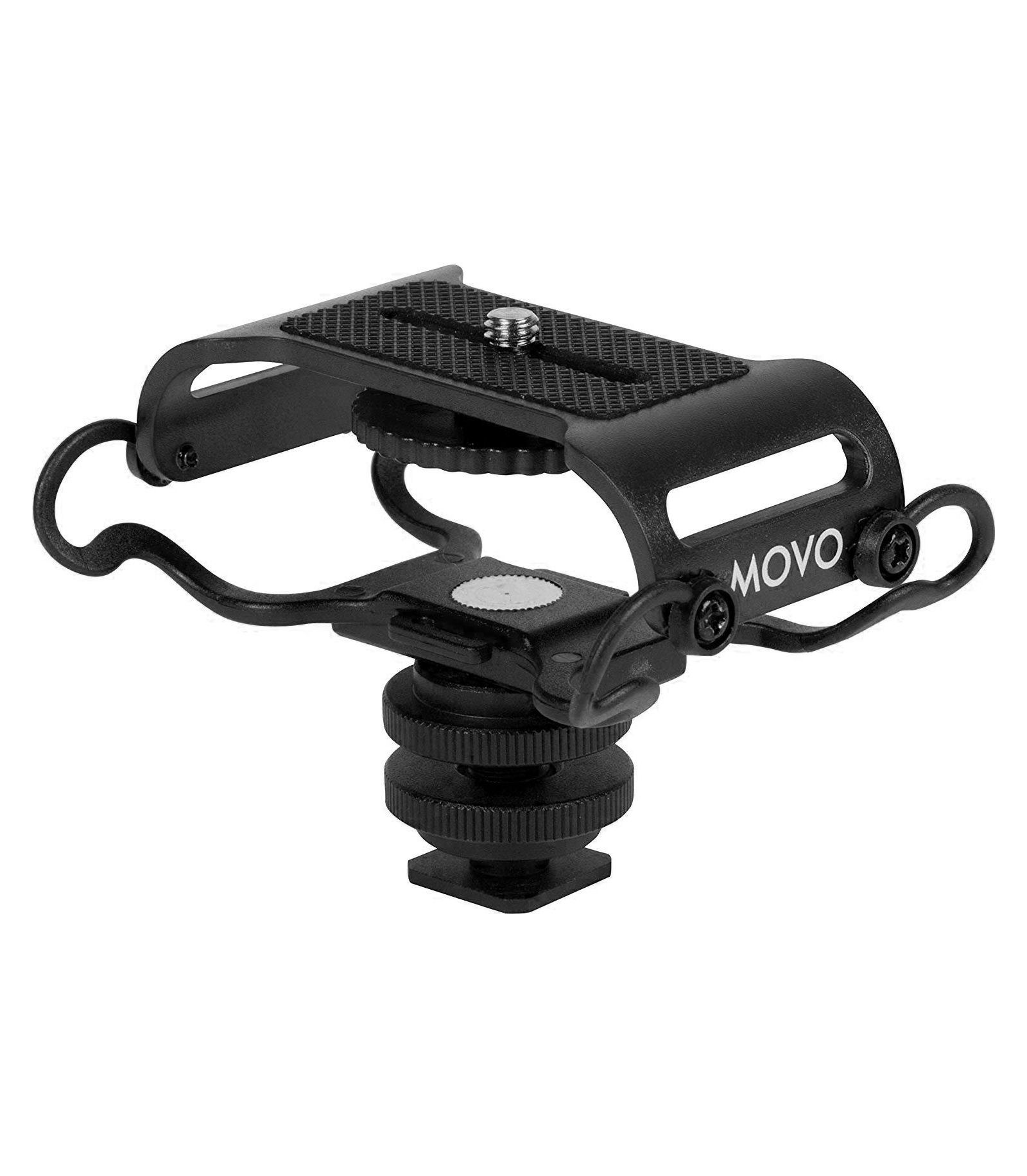 Универсальный микрофон и портативный рекордер Movo SMM5-B с виброподвесом