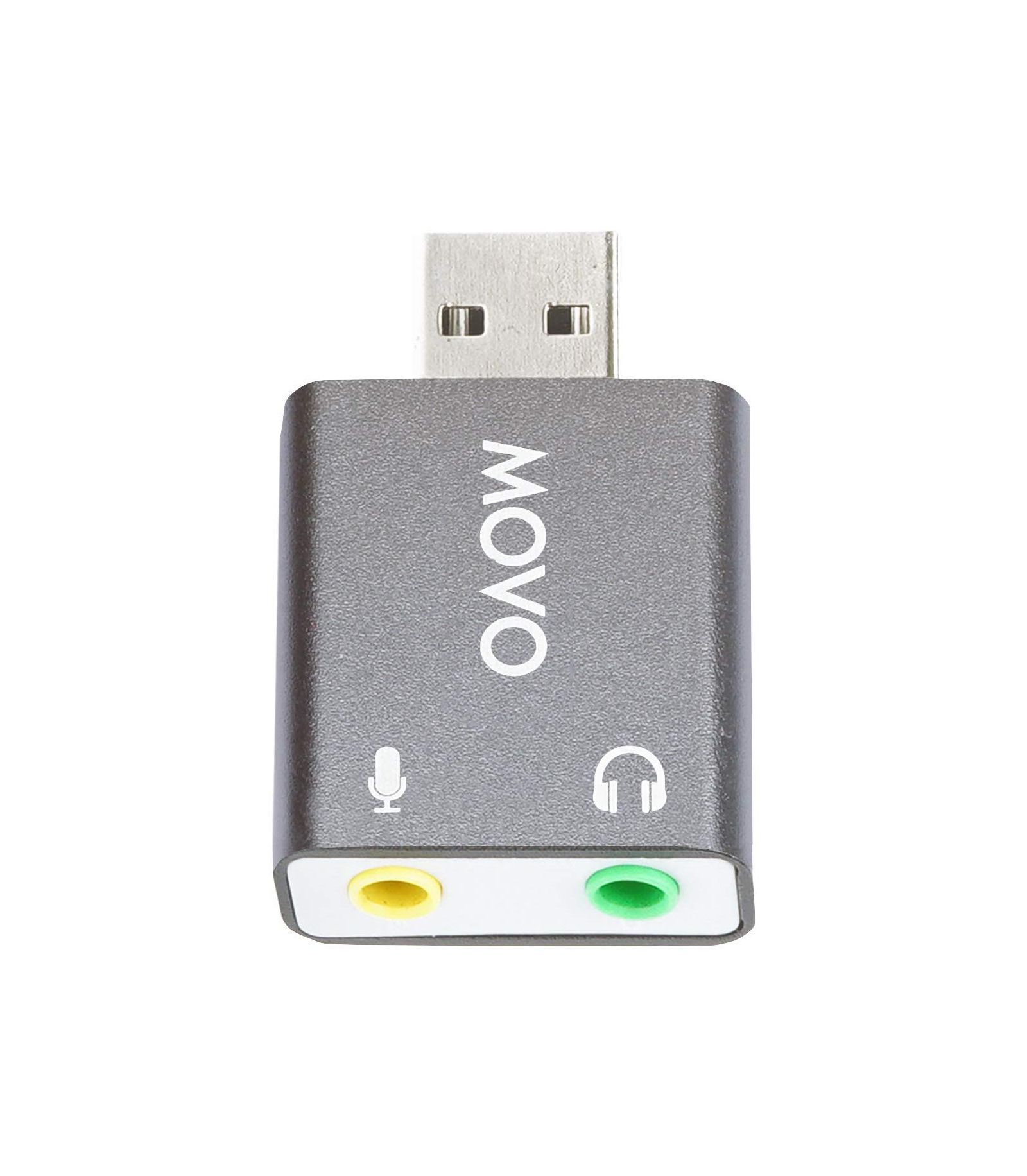 Адаптер звуковой карты Movo USB-AC1 TRRS Mic. to USB 2.0