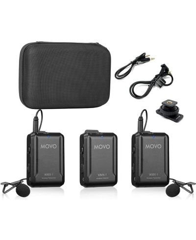 Беспроводная система микрофонов Movo WMX-1-DUO 2.4GHz