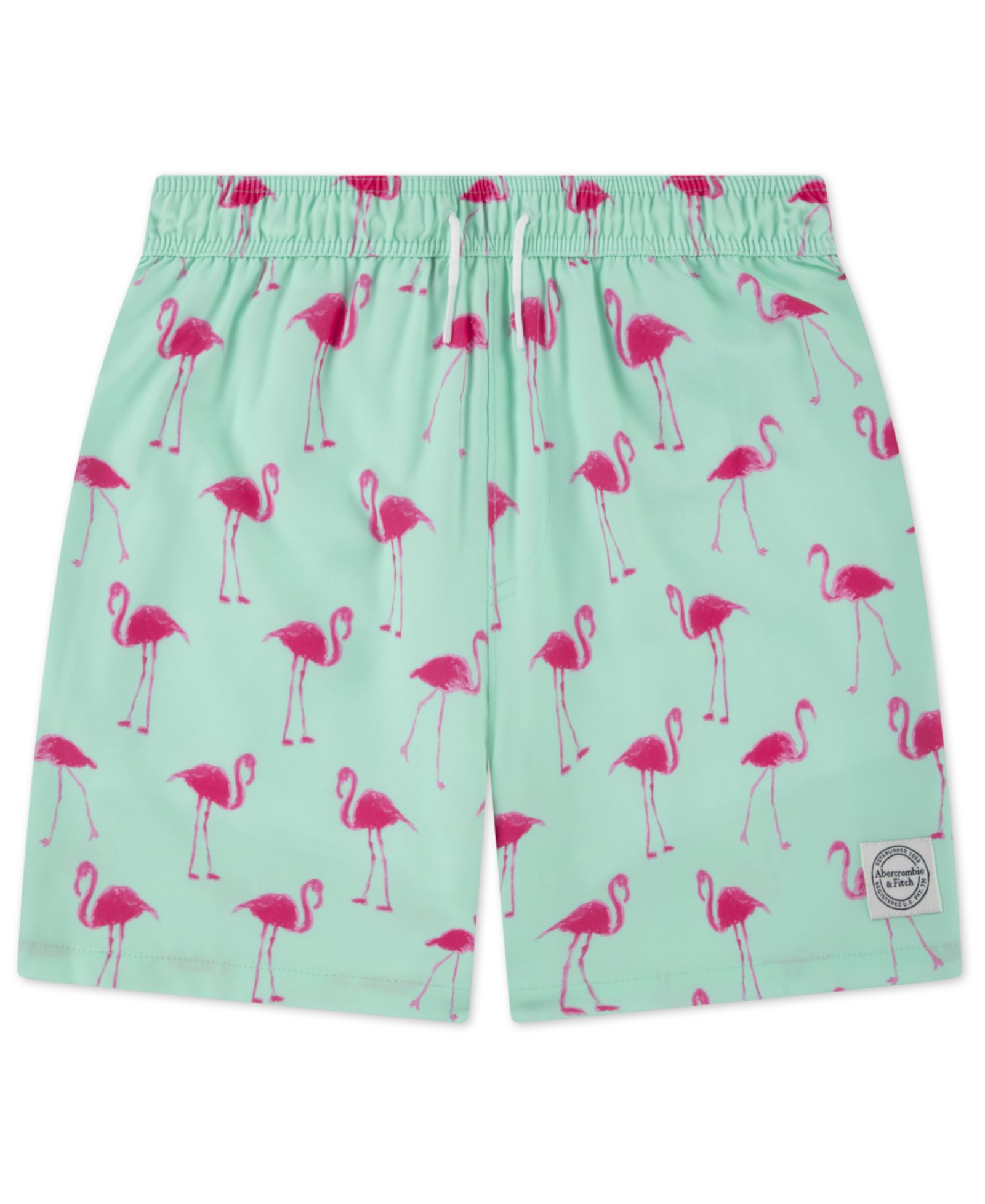 abercrombie kids Boys' Printed Swim Trunks
