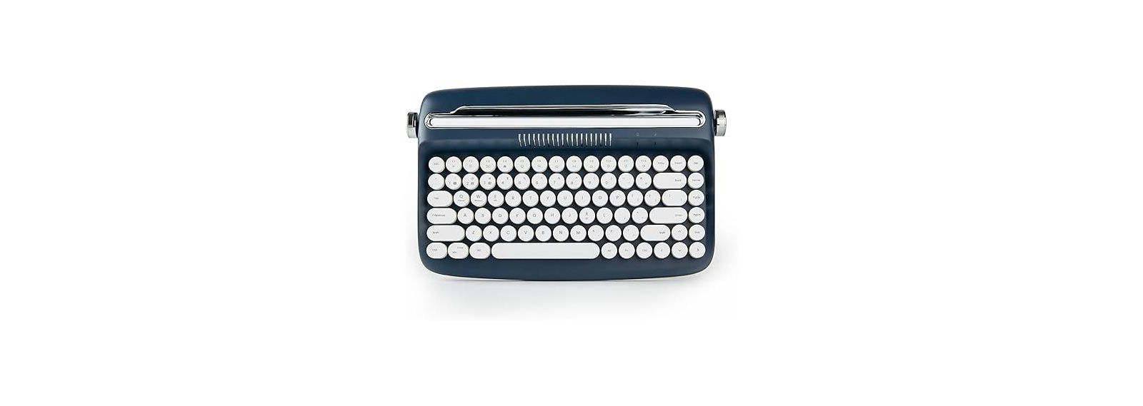 Lofree B303 Wireless Retro Typewriter-Style Keyboard for Windows, Android, and iOS