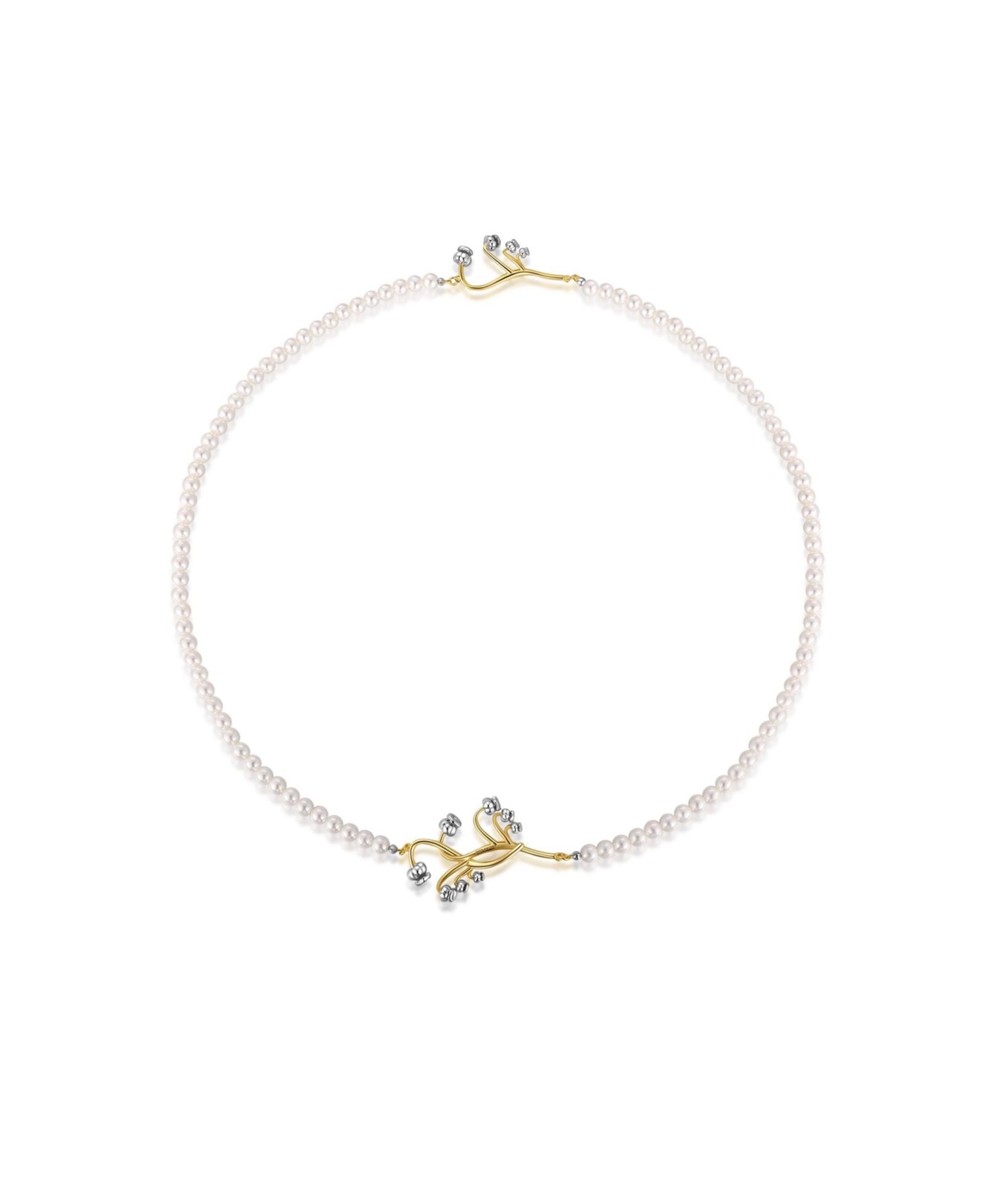 RETRO CHIC Жемчужное ожерелье Lily of the Valley