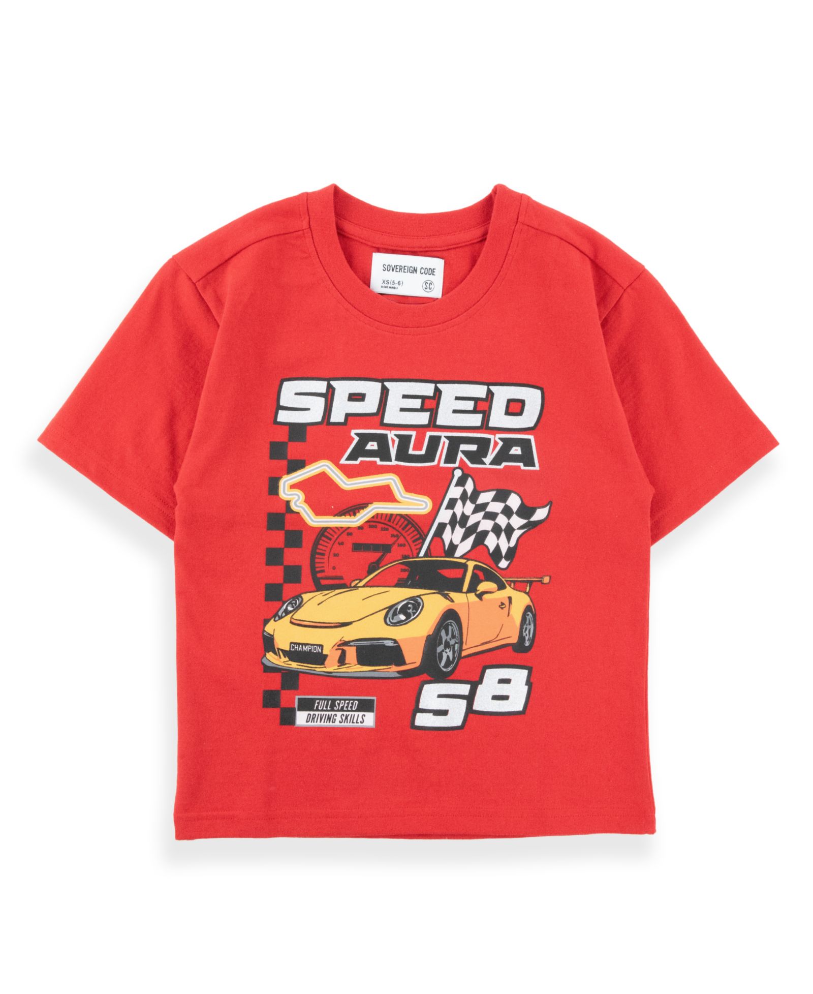 Детская футболка Sovereign Code Boys' 5-20 Crewneck Short-Sleeve