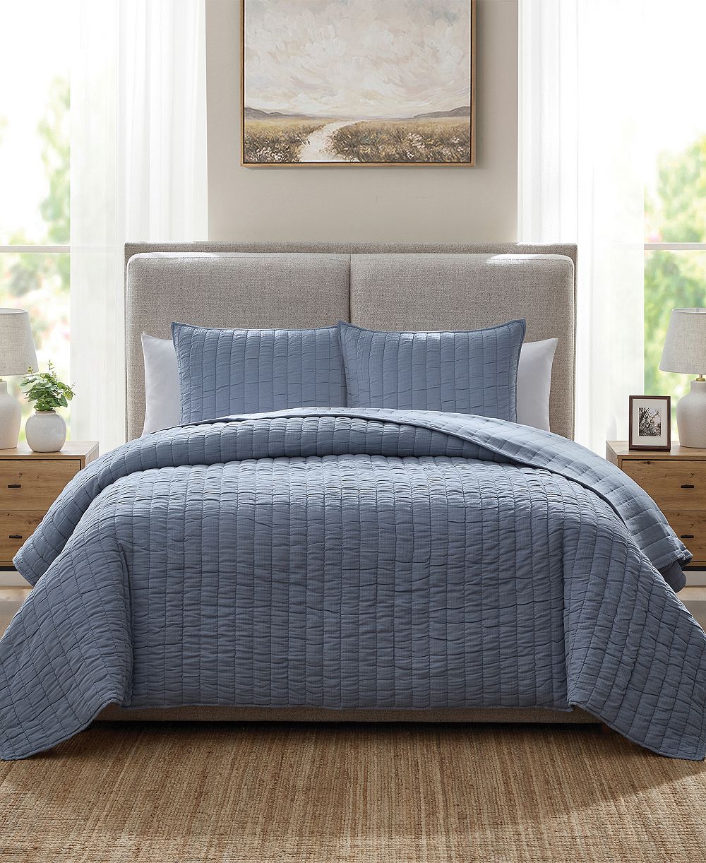 Becki Owens Di Stripe 3-Pc. Quilt Set, King