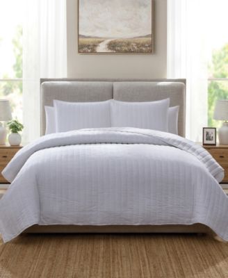 Becki Owens Di Stripe 3-Pc. Quilt Set, King