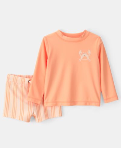Carter's Детский комплект из рашгарда с длинным рукавом, 2-Piece Set
