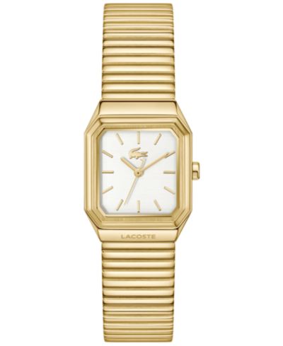 Часы Lacoste Women's Rene Gold Tone Stainless Steel Mesh Bracelet Watch, 23x30.8mm